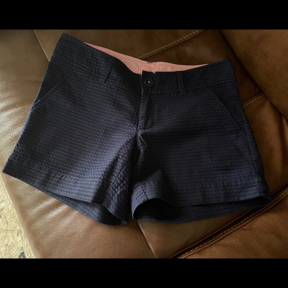 Lilly Pulitzer Navy Woven Shorts